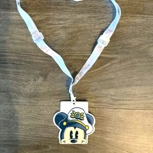 Two pearl status DCL lanyard